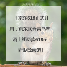 京东618正式开启，京东联合青岛啤酒上线两款618ml定制款啤酒